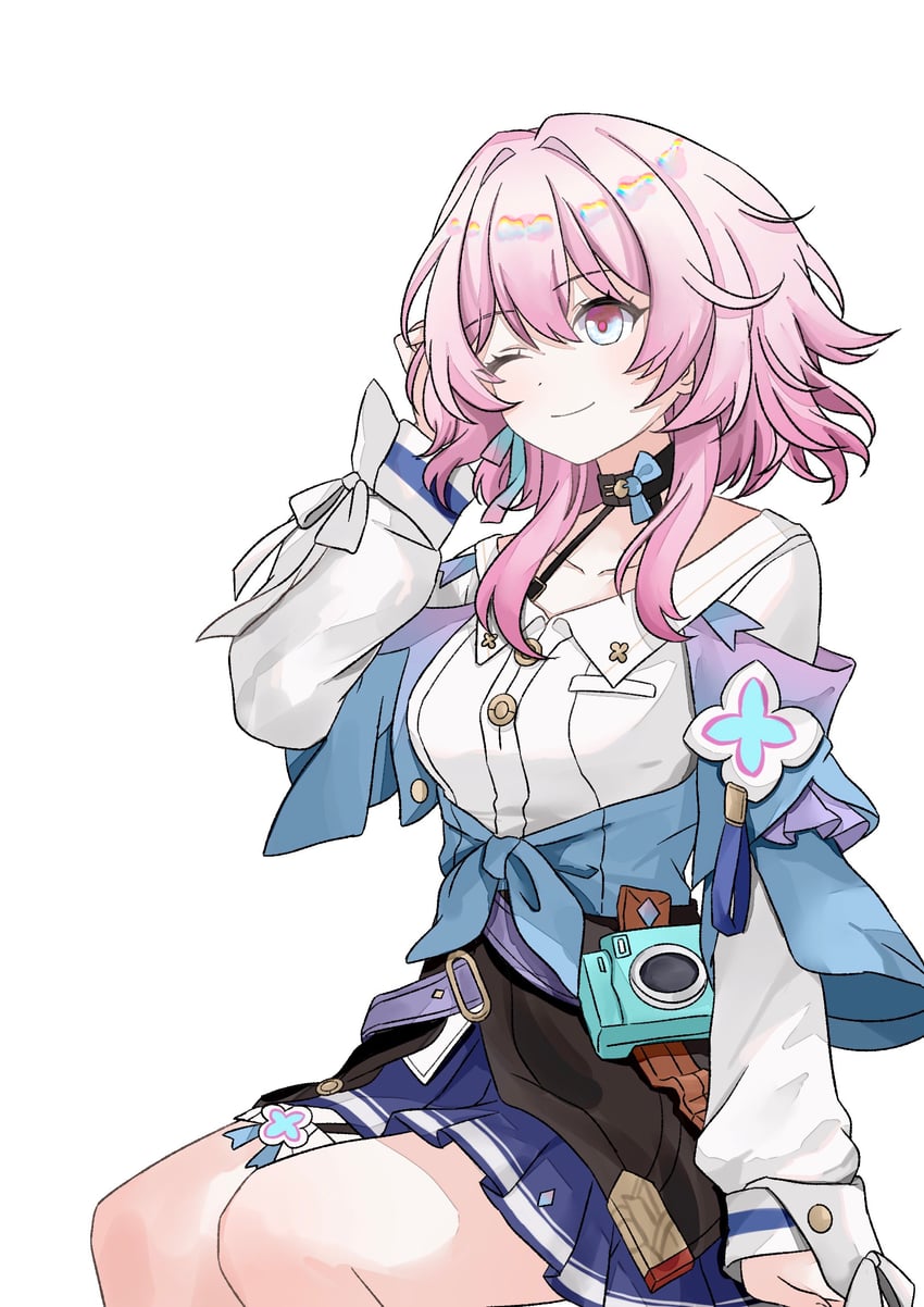 march 7th (honkai and 1 more) drawn by zeniaguan