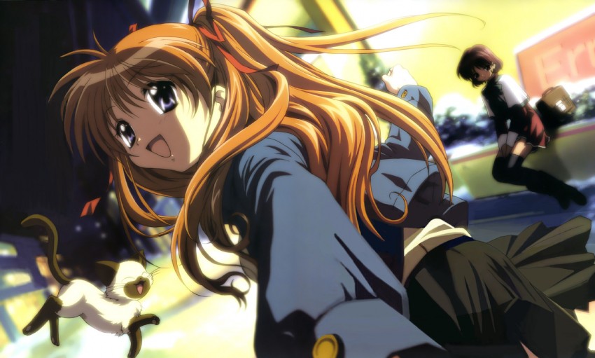 sawatari makoto, piro, and amano mishio (kanon and 1 more) drawn by ikeda_kazumi