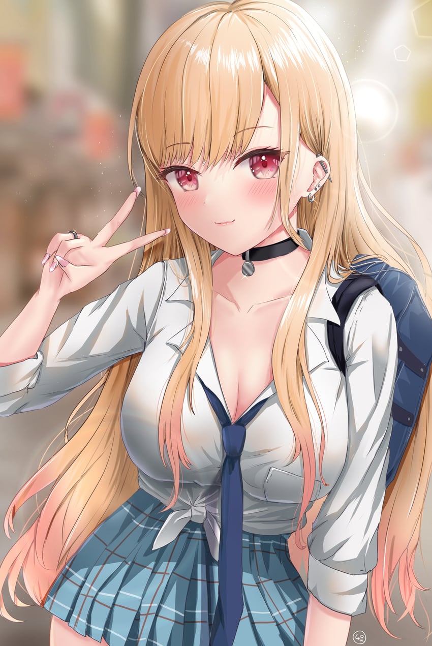 kitagawa marin (sono bisque doll wa koi wo suru) drawn by uni_ikura