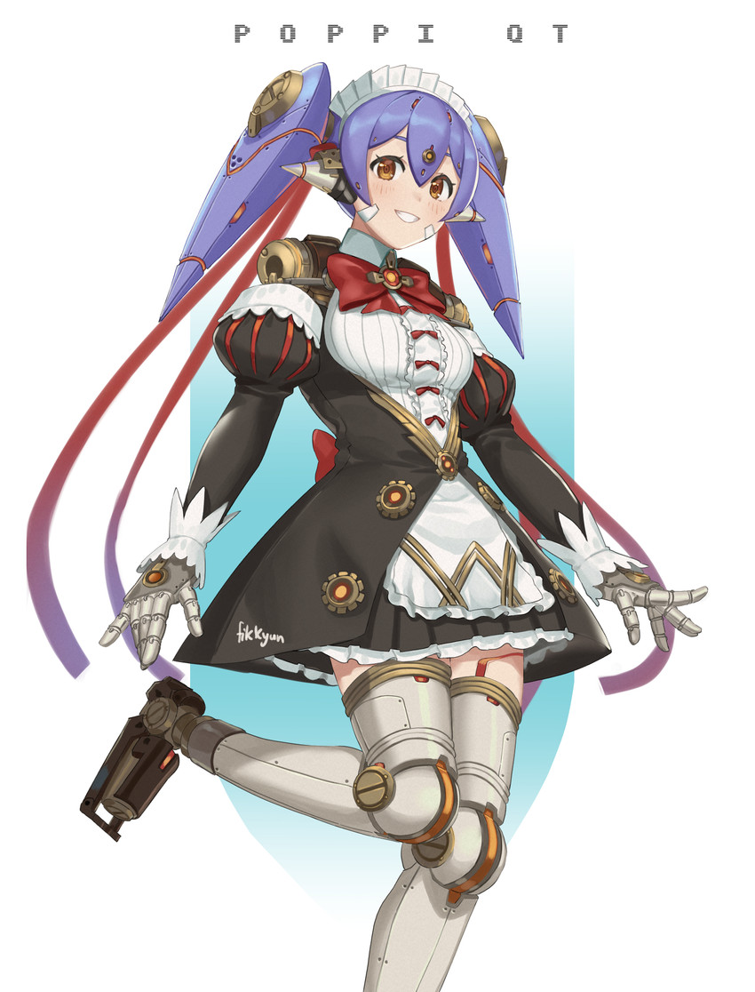 poppi and poppi qt (xenoblade chronicles and 1 more) drawn by fikkyun