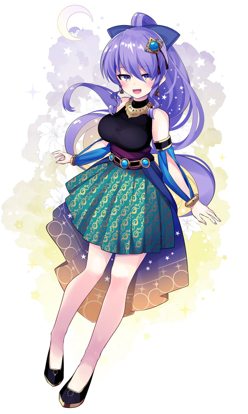 moona hoshinova (hololive and 1 more) drawn by akagi_(sk0127aho)