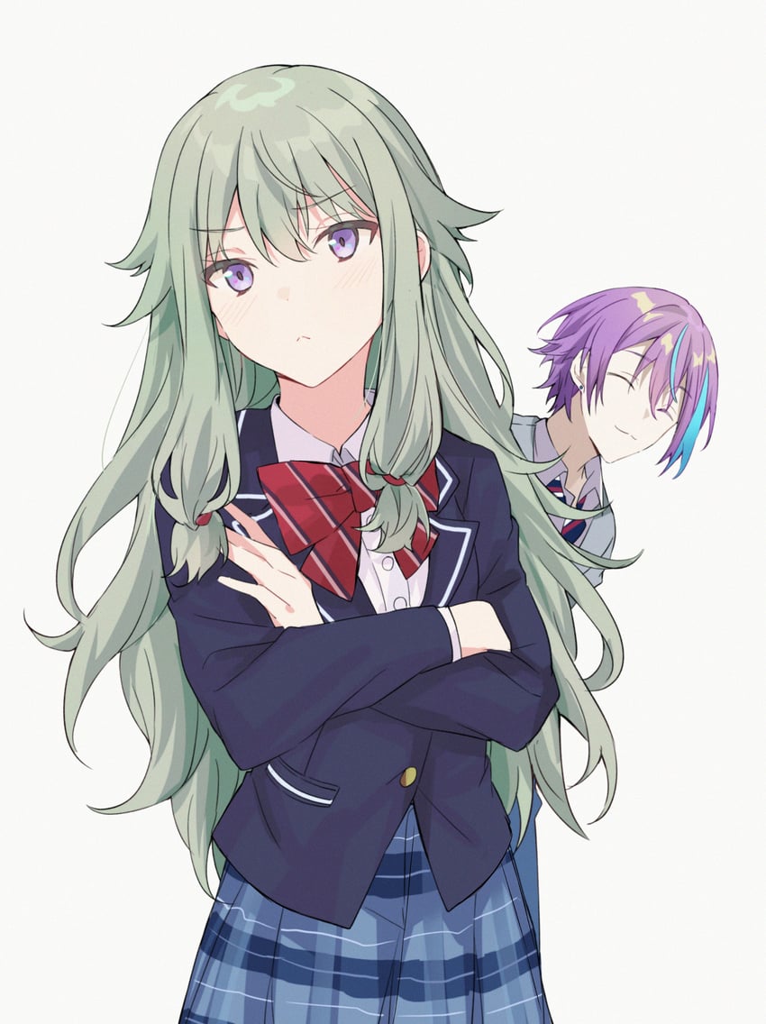 kusanagi nene and kamishiro rui (project sekai and 1 more) drawn by icercck