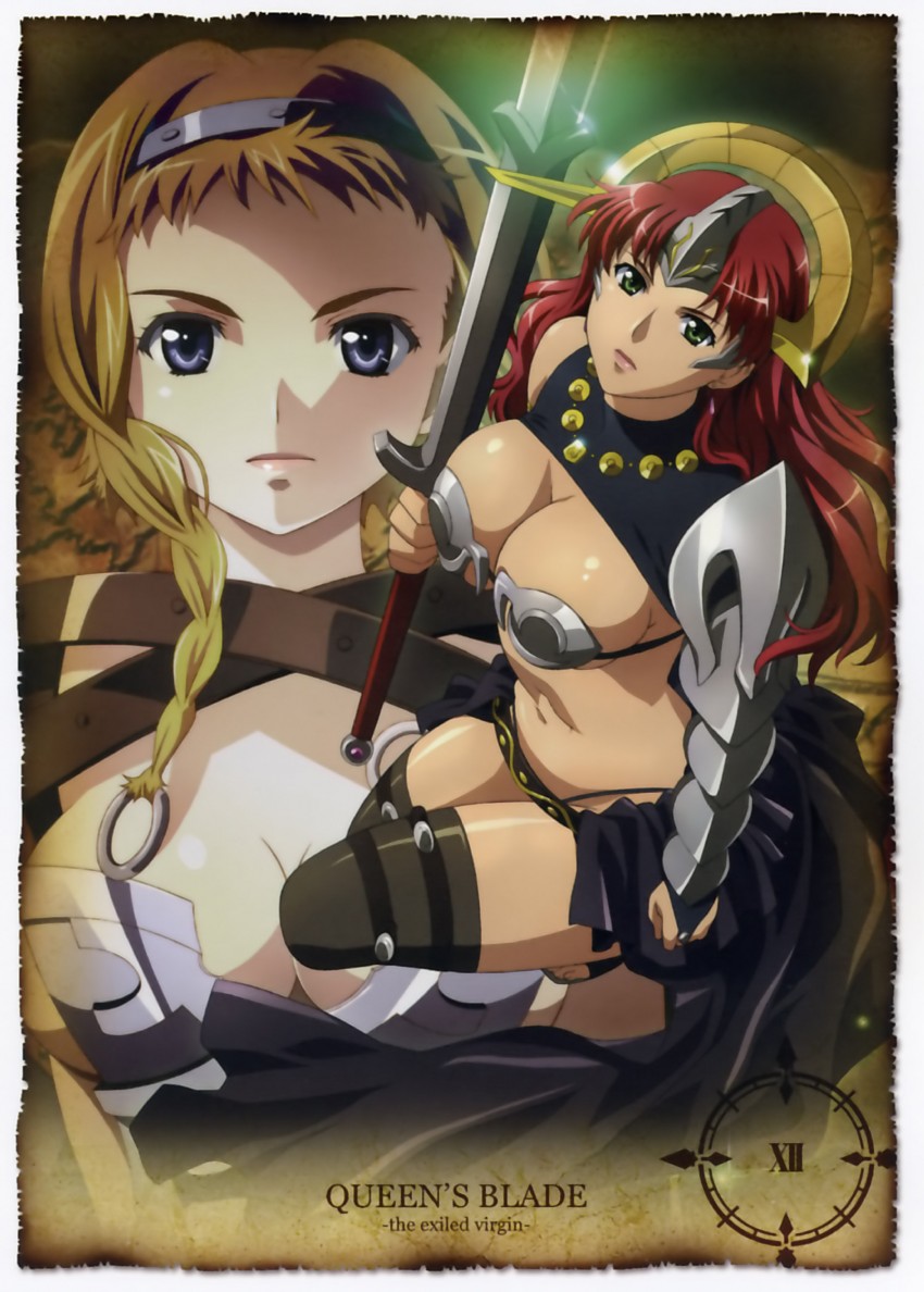 leina, exiled warrior leina, claudette, and claudette lord of thundercloud (queen's blade)