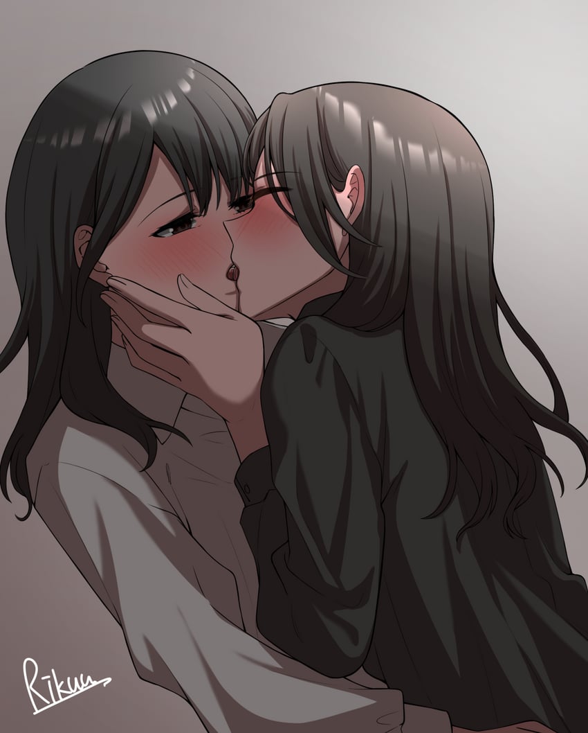 hayashi fuyu and harumoto itsuki (chaser game w) drawn by kurokawa_rikuu