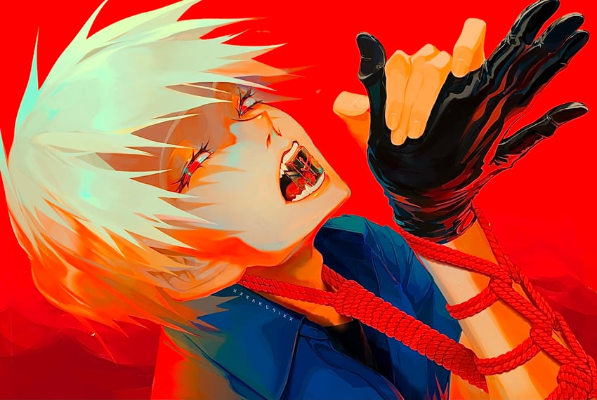 akagi shigeru (fukumoto mahjong and 1 more) drawn by kakubi_neu
