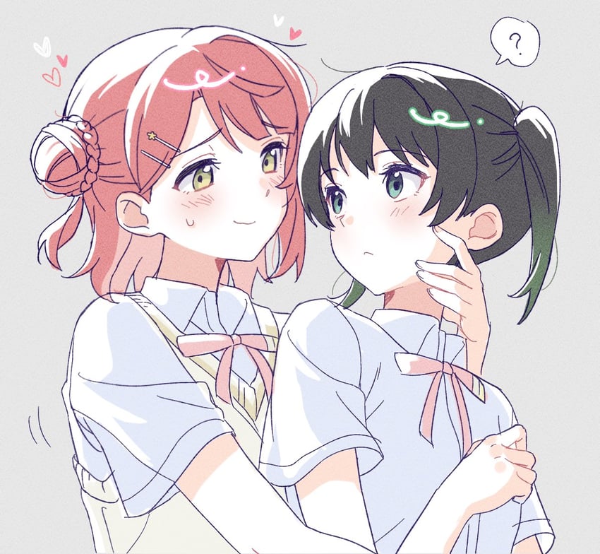 uehara ayumu and takasaki yu (love live! and 1 more) drawn by meobbab2