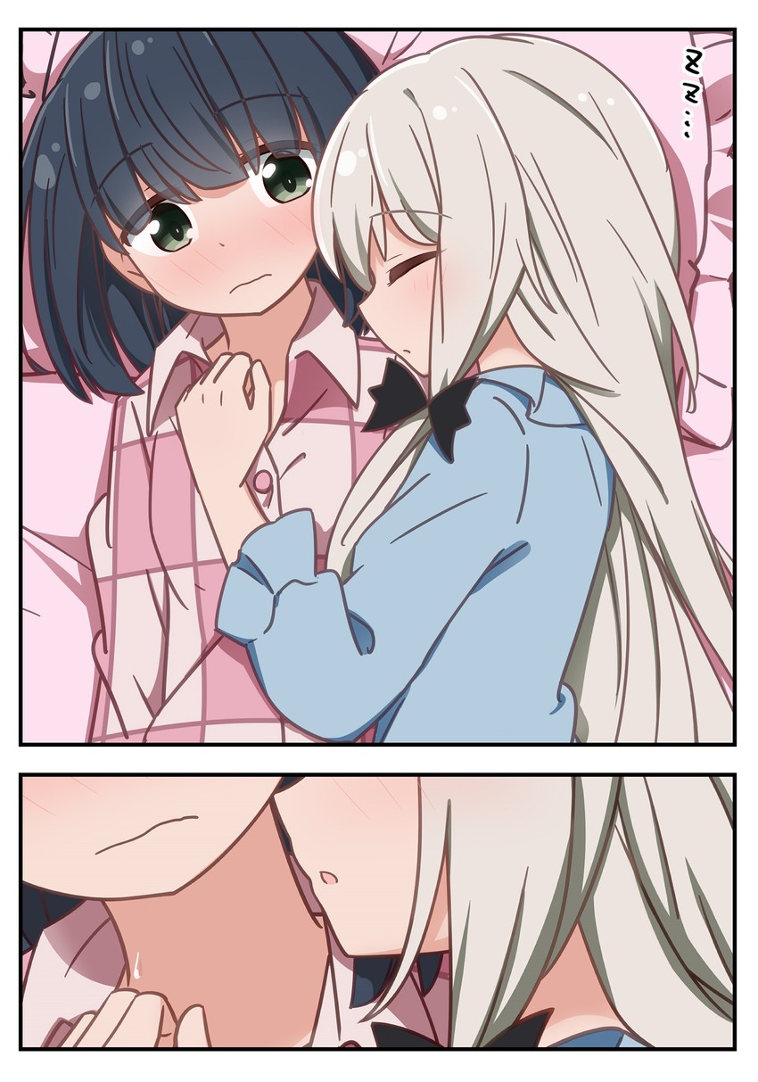 sophie twilight and amano akari (tonari no kyuuketsuki-san) drawn by miruzawa_akechi