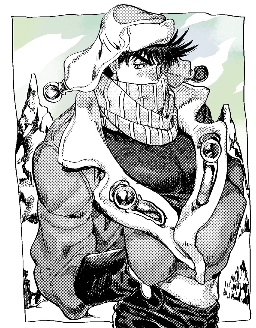joseph joestar (jojo no kimyou na bouken and 1 more) drawn by nitako