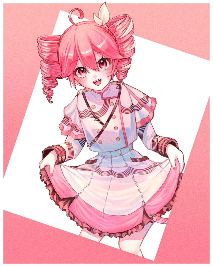 kasane teto (utau and 1 more) drawn by yuleli_01