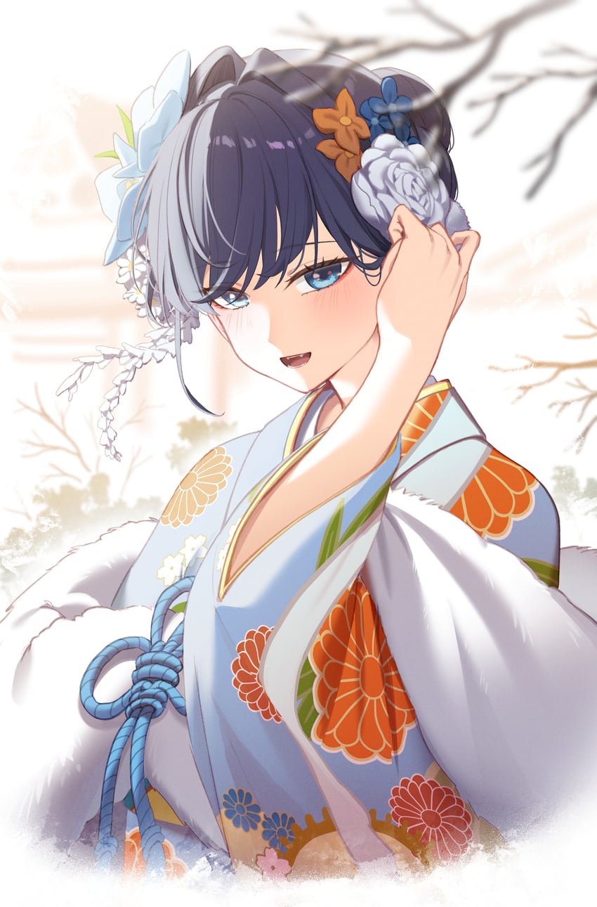 ouro kronii (hololive and 1 more) drawn by resu_desu