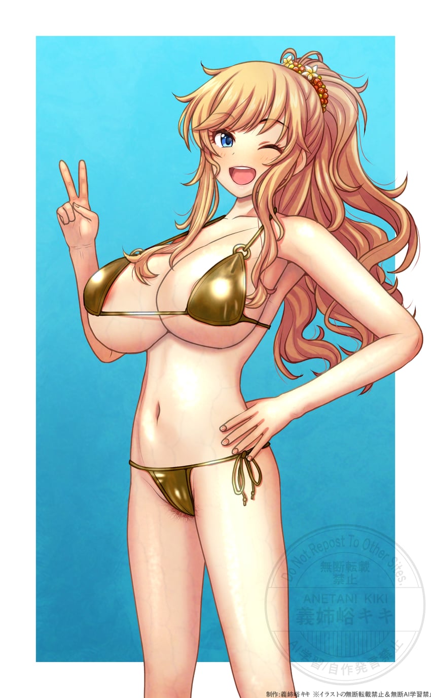 ohtsuki yui (idolmaster and 1 more) drawn by anetani_kiki