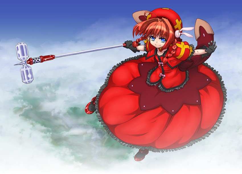 vita and graf eisen (lyrical nanoha and 2 more) drawn by inabatei_(amana)