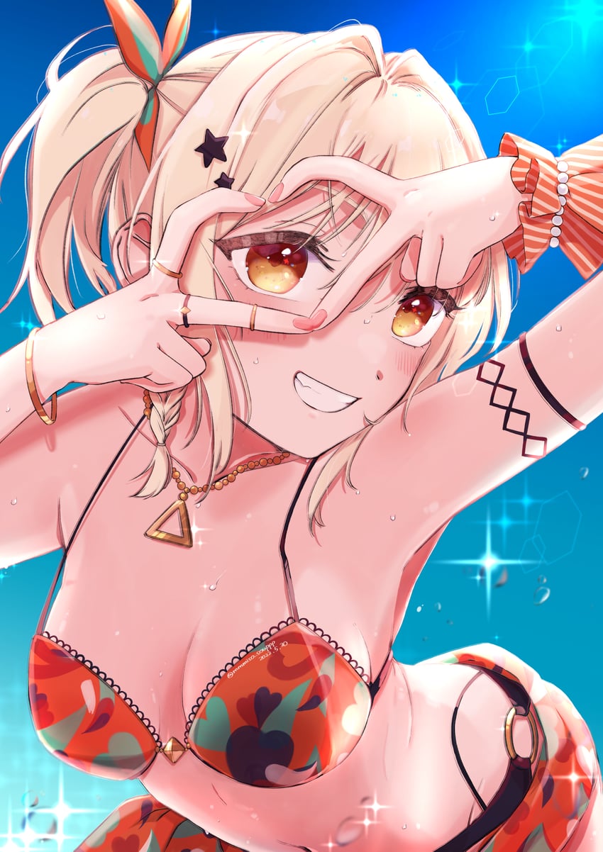 miyashita ai (love live! and 1 more) drawn by yurine_(mmmiso_souppp)