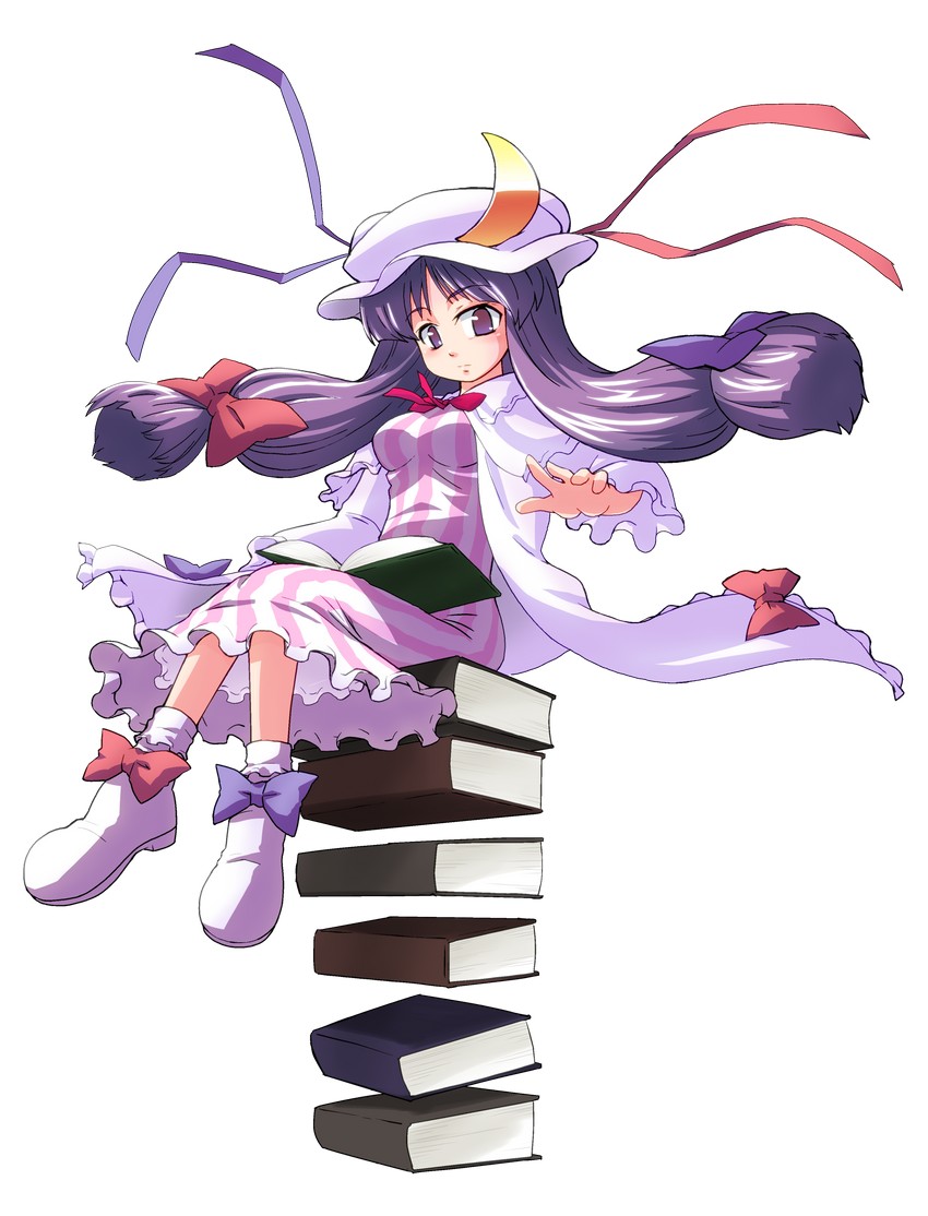patchouli knowledge (touhou) drawn by akase_rai