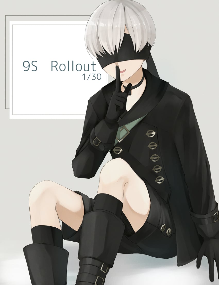 9s (nier and 1 more) drawn by nana28_tteyatu_(nanakusagayu_28)