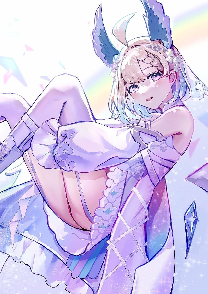 enna alouette (nijisanji and 1 more) drawn by snowflake_lantern