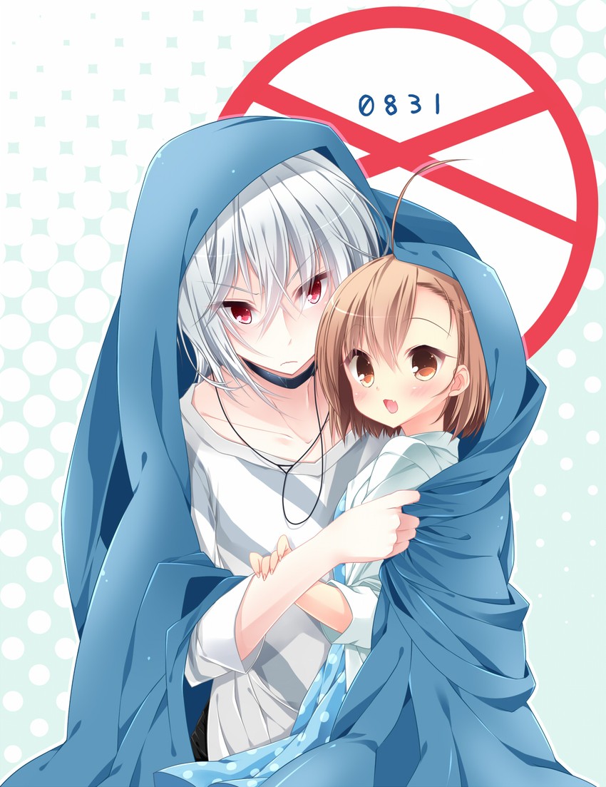 accelerator and last order (toaru majutsu no index) drawn by sagami_rin