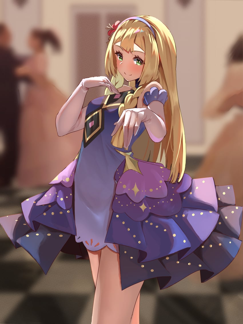 lillie (pokemon and 1 more) drawn by momdy_(talesshinja)