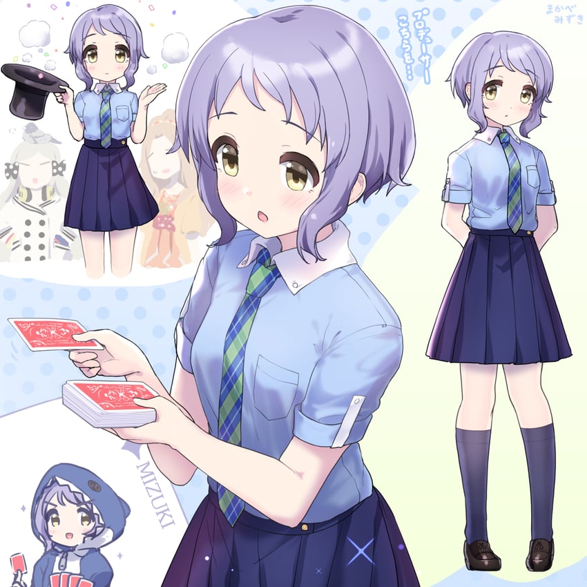 makabe mizuki, handa roco, and nikaido chizuru (idolmaster and 2 more) drawn by ktsecond
