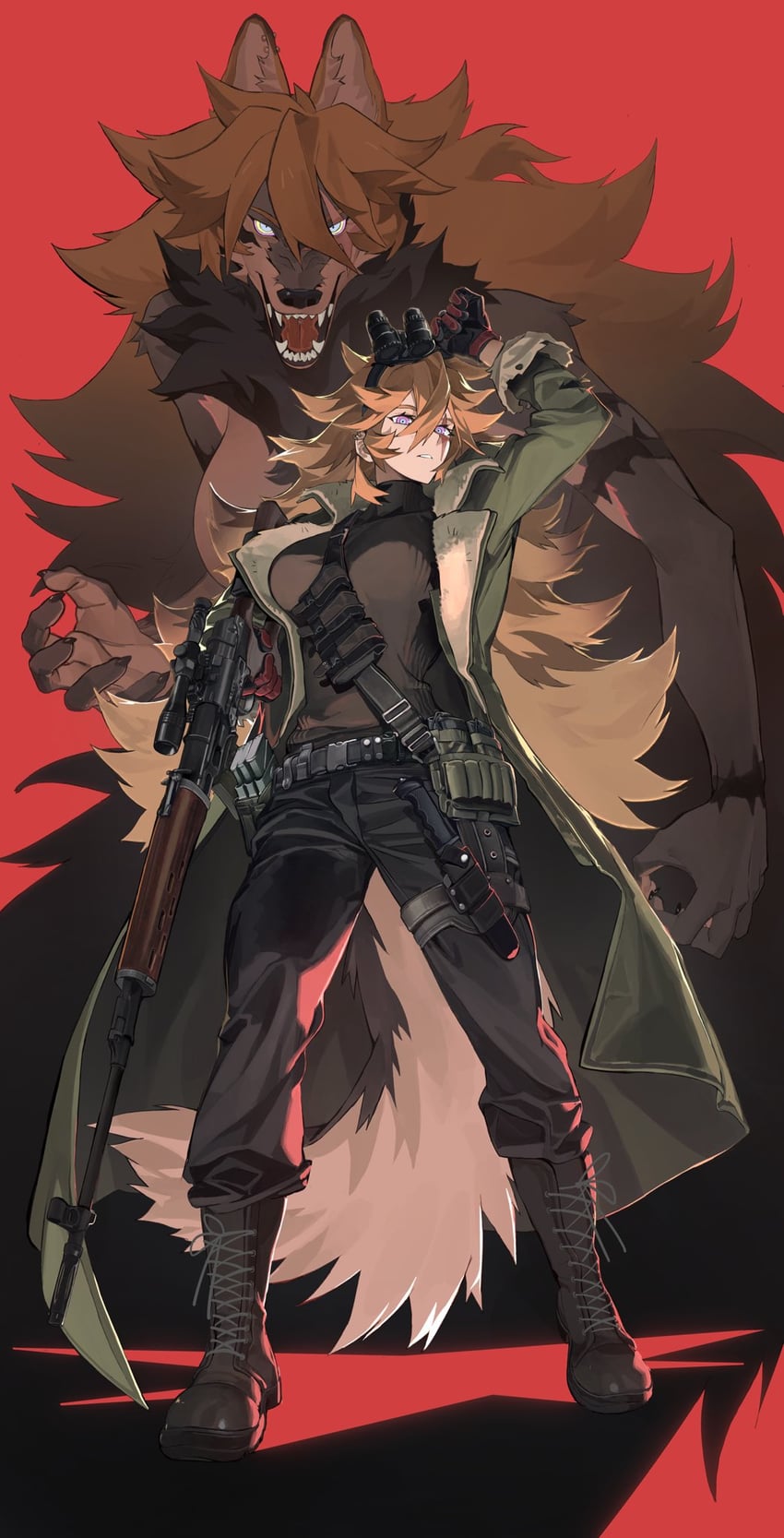 kuon (original) drawn by knifedragon
