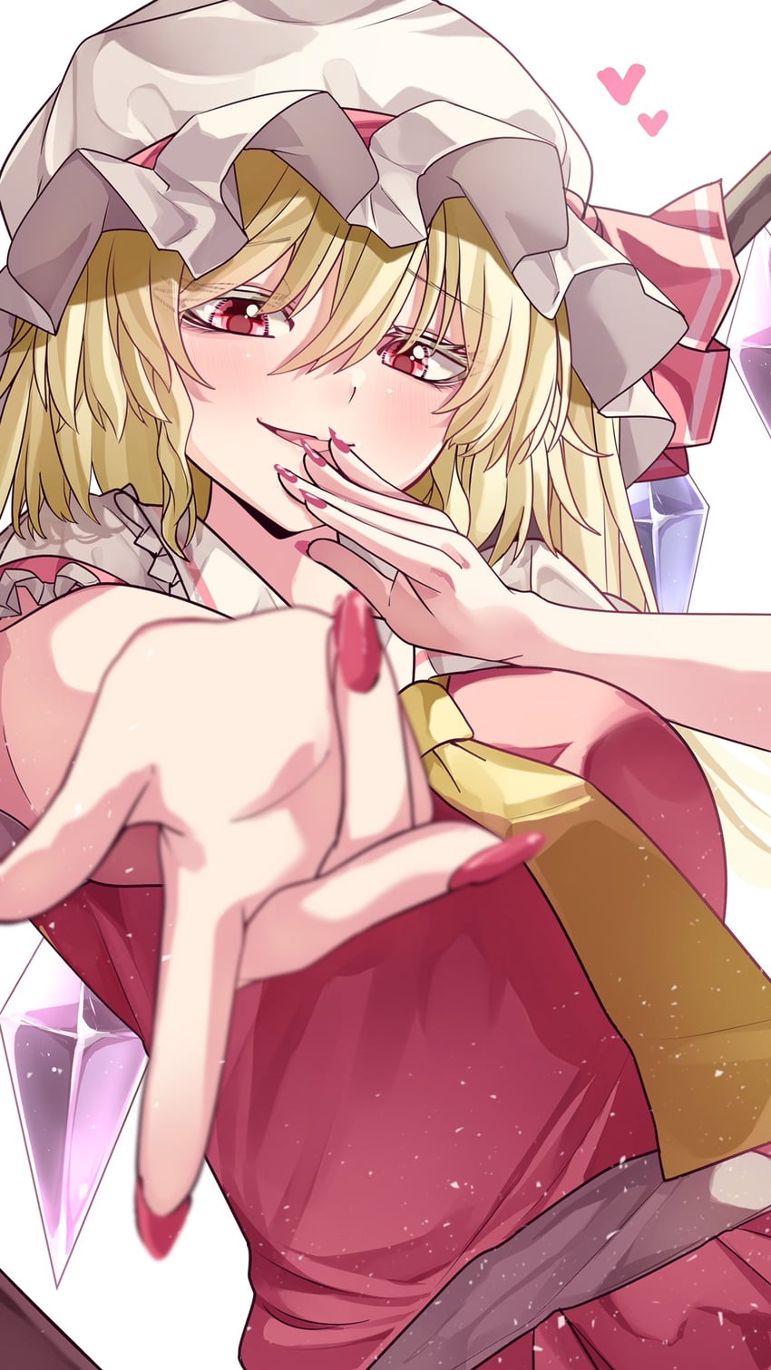 flandre scarlet (touhou) drawn by mahoro_(minase_mahoro)
