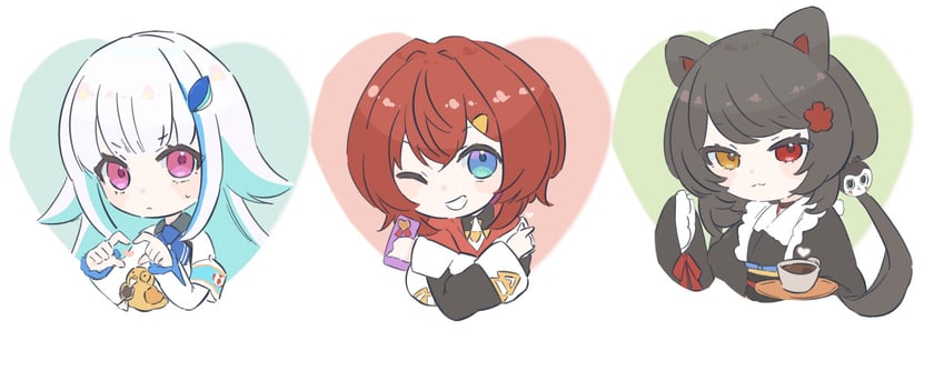 lize helesta, ange katrina, inui toko, and sebastian piyodore (nijisanji) drawn by shinonome_(1s0u18ori1)