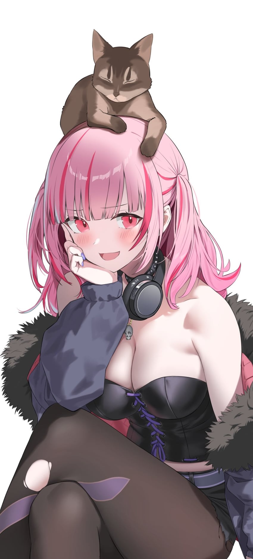 mori calliope and tutu (hololive and 1 more) drawn by ev_(dai00888)