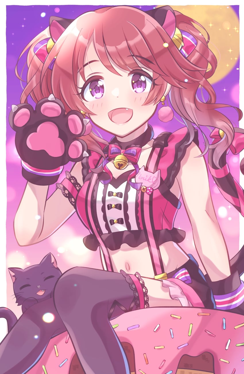 shiina noriko (idolmaster and 2 more) drawn by hakkaumai