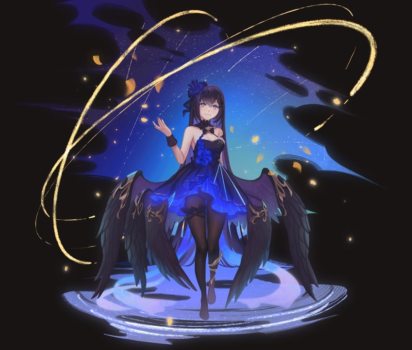 seele vollerei (honkai and 1 more) drawn by marina_mag