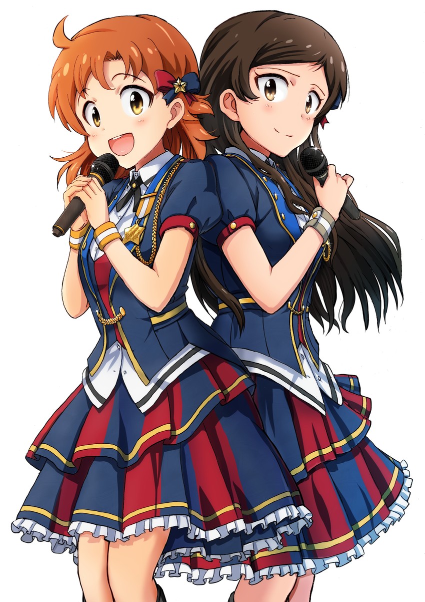 kitazawa shiho and yabuki kana (idolmaster and 1 more) drawn by inayama_kakuya