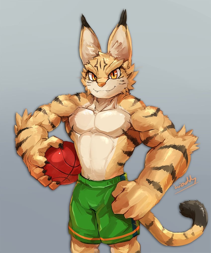 lynx and lynx@pg (fight league) drawn by waddledox_(waddy)