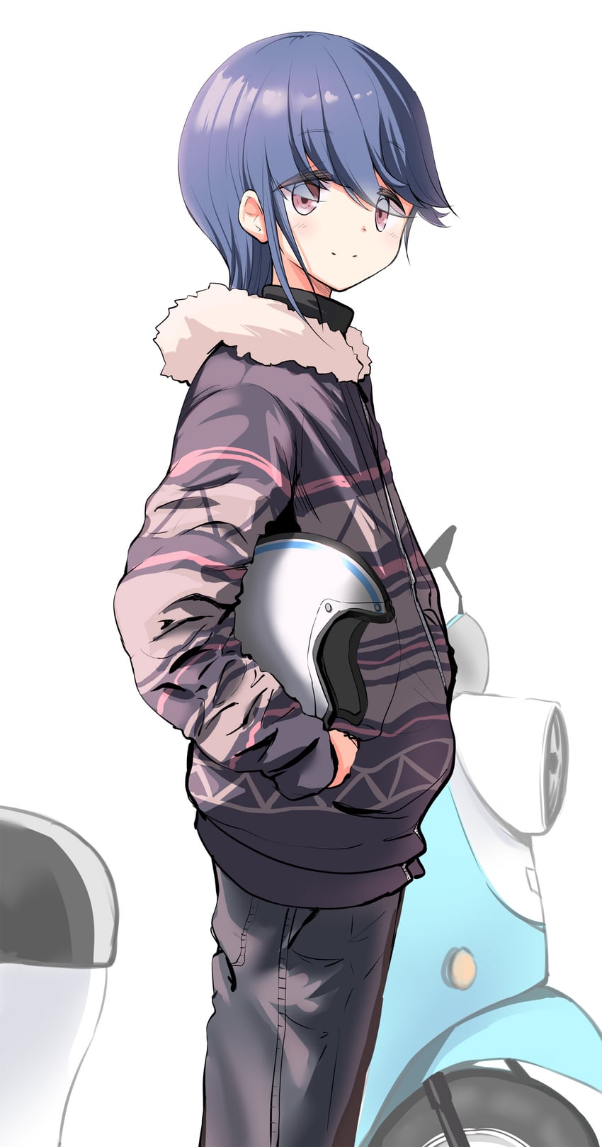 shima rin (yurucamp and 1 more) drawn by n2midori