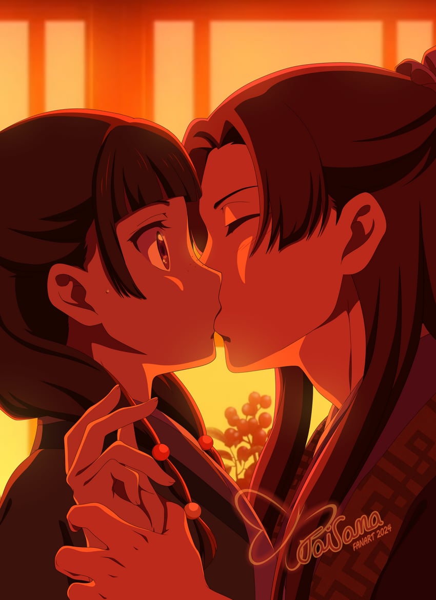 maomao and jinshi (kusuriya no hitorigoto) drawn by taisana