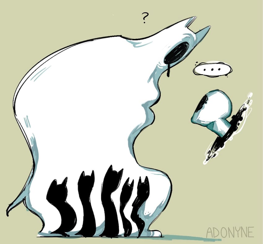 endogeny and spot (marvel and 4 more) drawn by adonyne