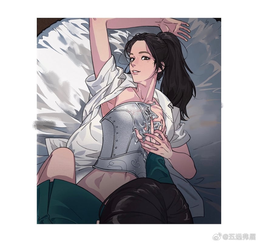 yoo je-i and woo seul-gi (friendly rivalry) drawn by no5frontiers