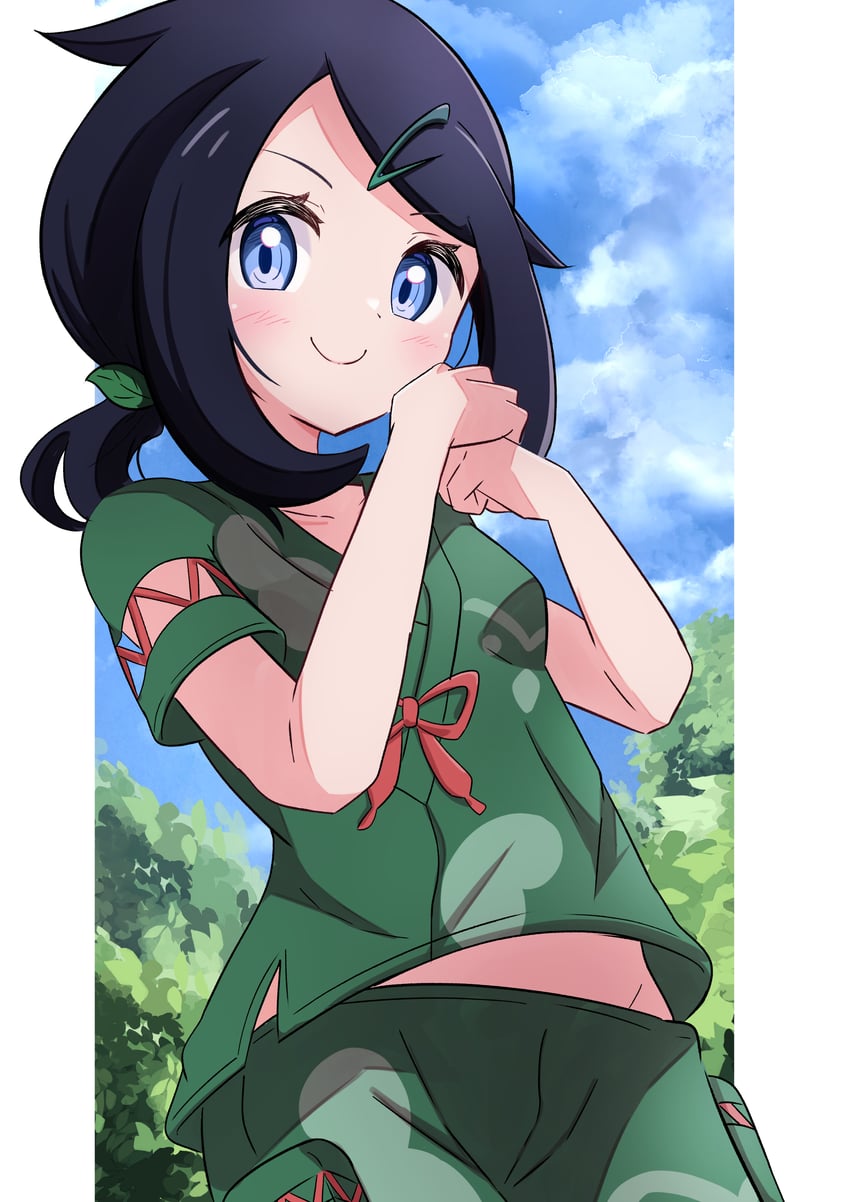 liko (pokemon and 1 more) drawn by rono_(lethys)