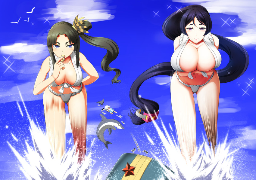 minamoto no raikou, charles babbage, jack the ripper, and ushiwakamaru (fate and 2 more) drawn by bol_(liliymimi)