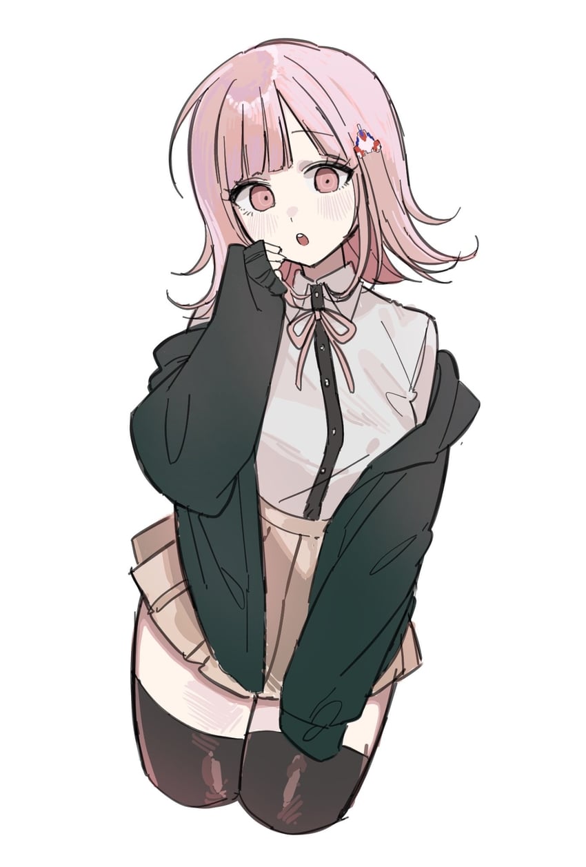 nanami chiaki (danganronpa and 2 more) drawn by saosa18666