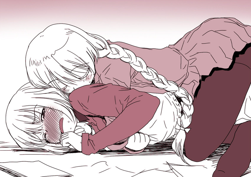 susanna hopkins and hato kenjirou (genshiken) drawn by sakaki_imasato