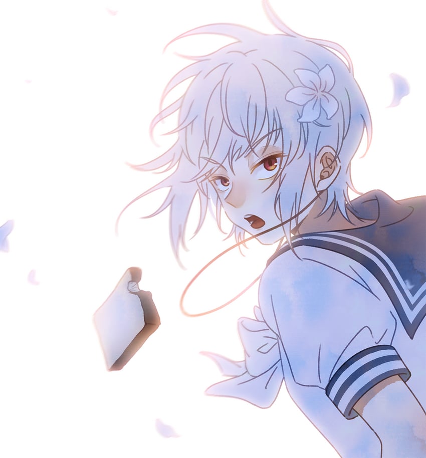 accelerator and suzushina yuriko (toaru majutsu no index) drawn by sakaisen