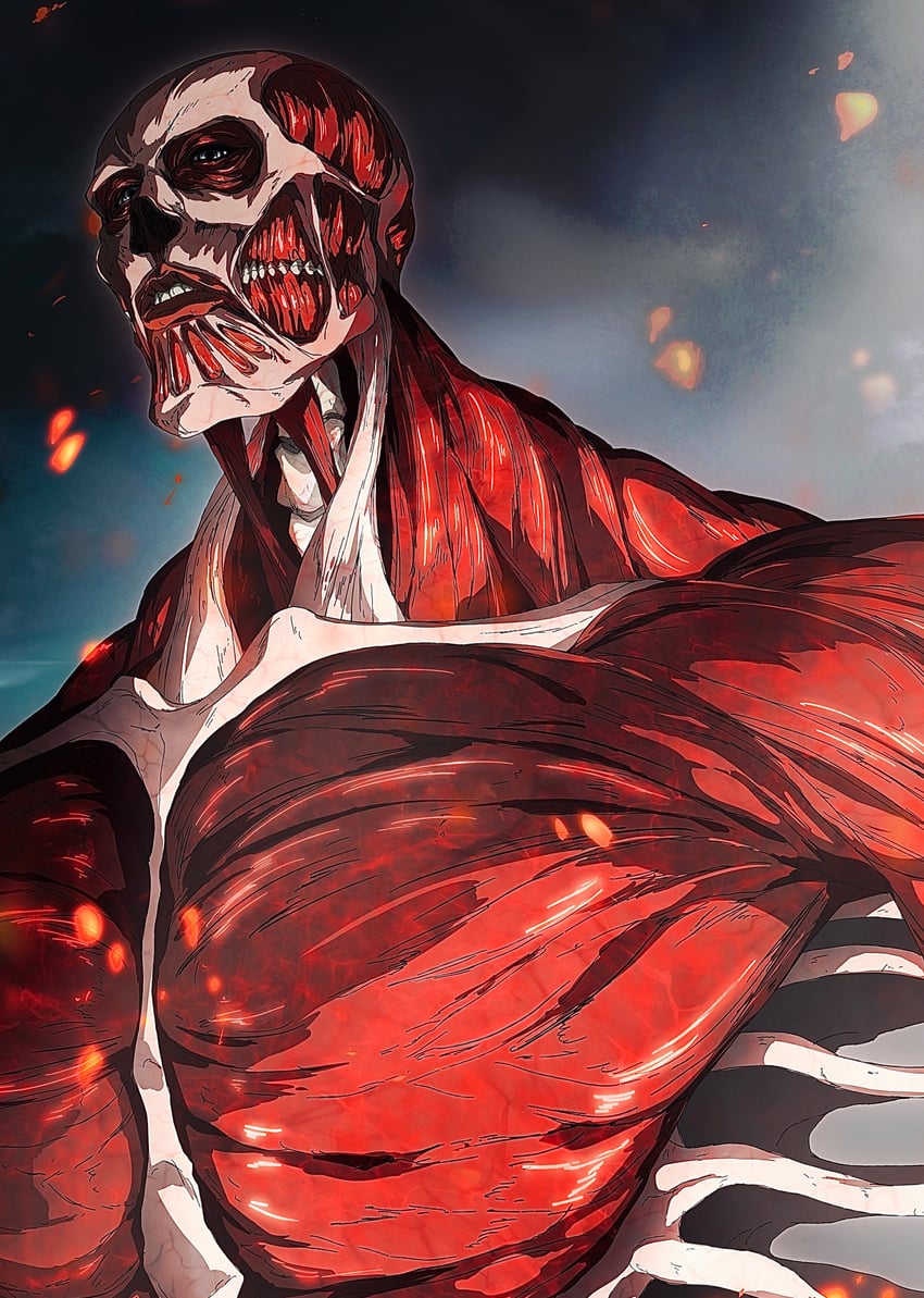 What do you guys think about his Titan Form? By @dais0115 on Twitter :  r/ShingekiNoKyojin