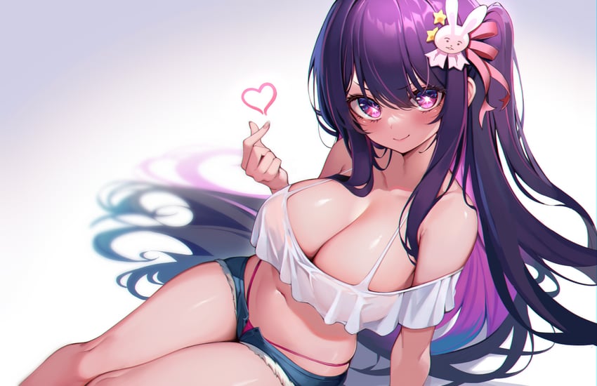 hoshino ai (oshi no ko) drawn by kaptivate