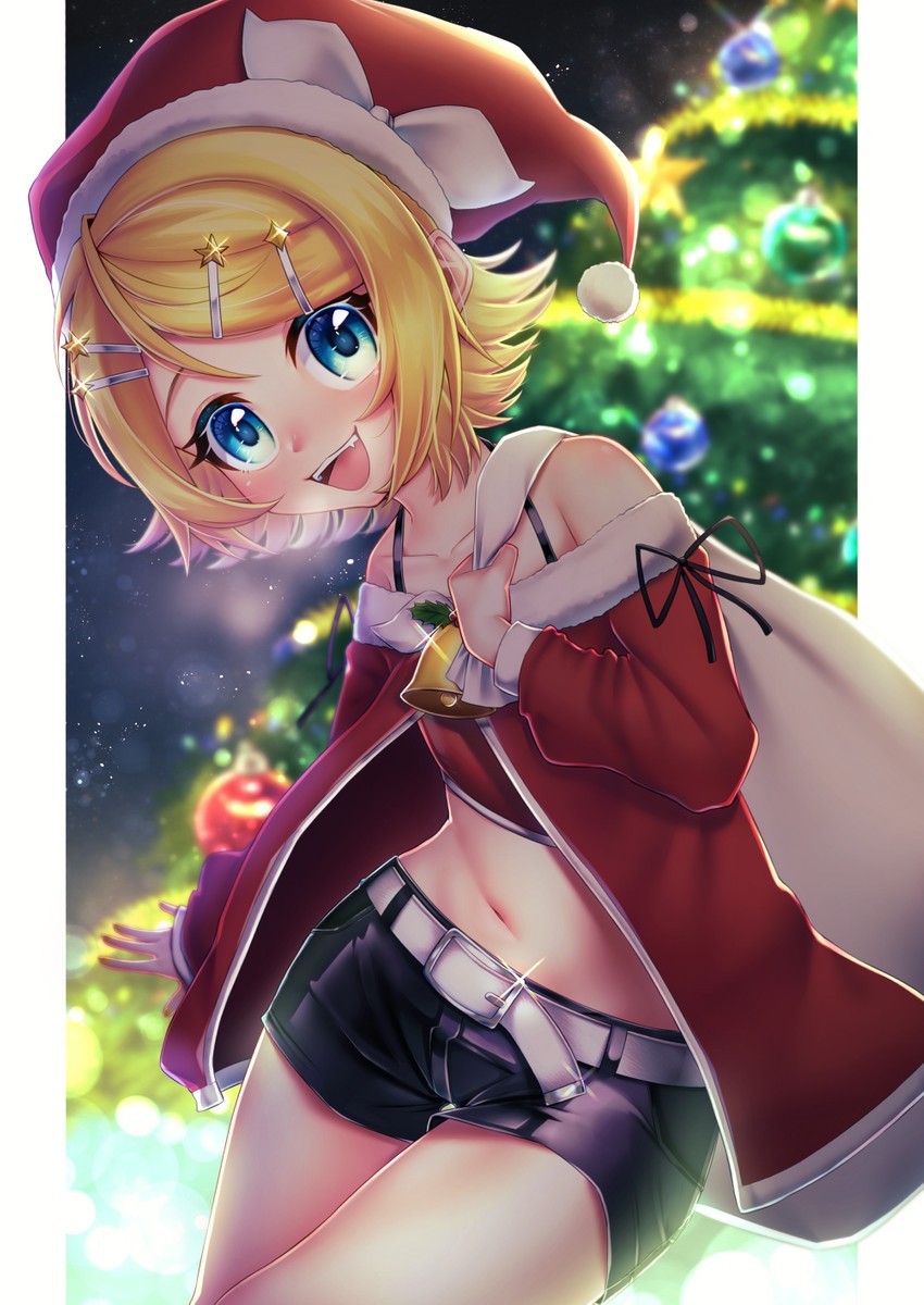 kagamine rin (vocaloid) drawn by ataraii_moyasi