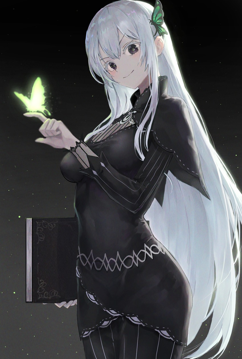 echidna (re:zero kara hajimeru isekai seikatsu) drawn by pigone