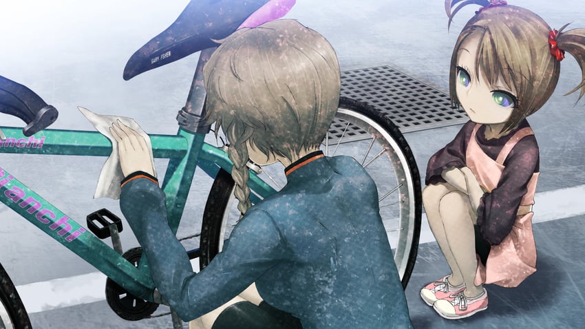 amane suzuha and tennouji nae (steins;gate) drawn by huke