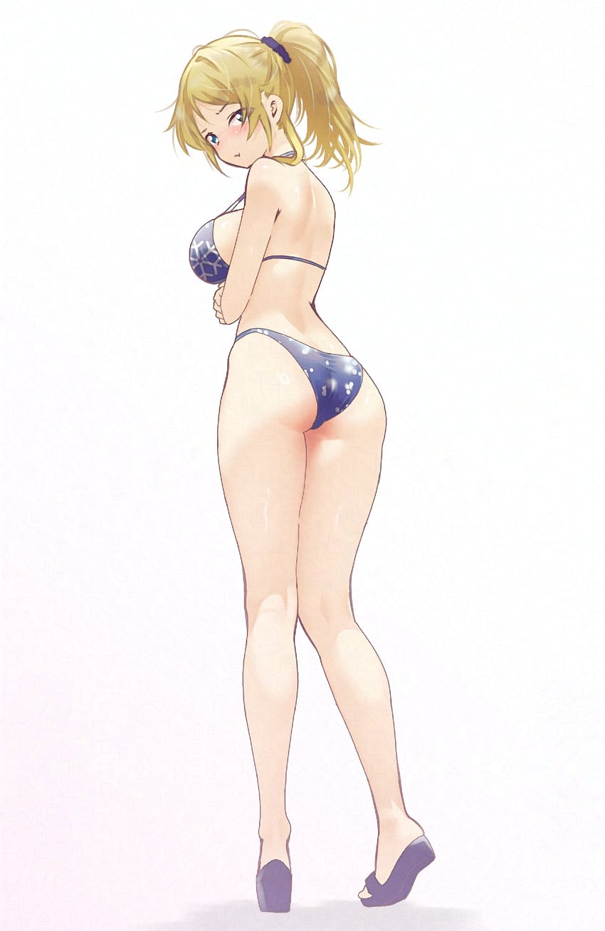 ayase eli (love live! and 1 more) drawn by hitorilily