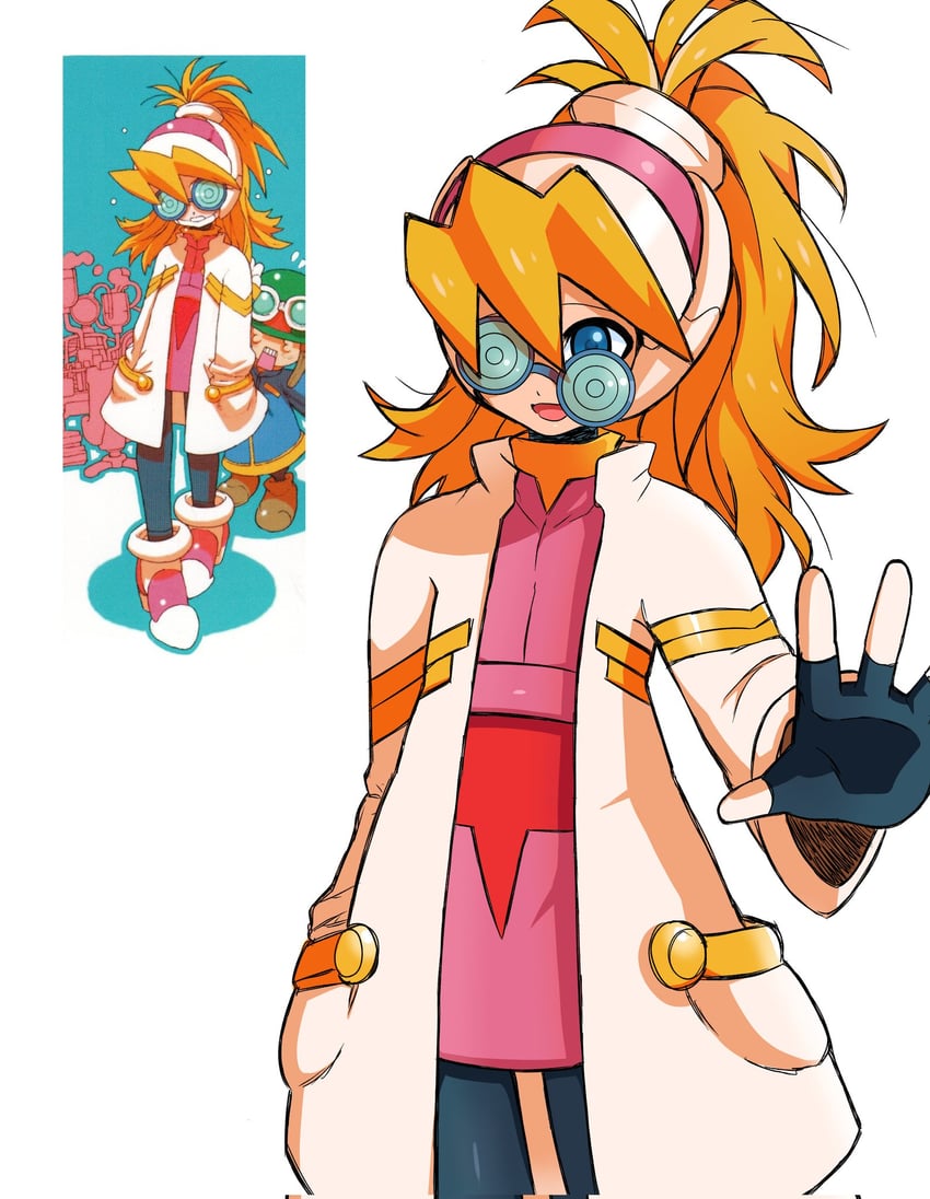 ciel (mega man and 1 more) drawn by ann_324