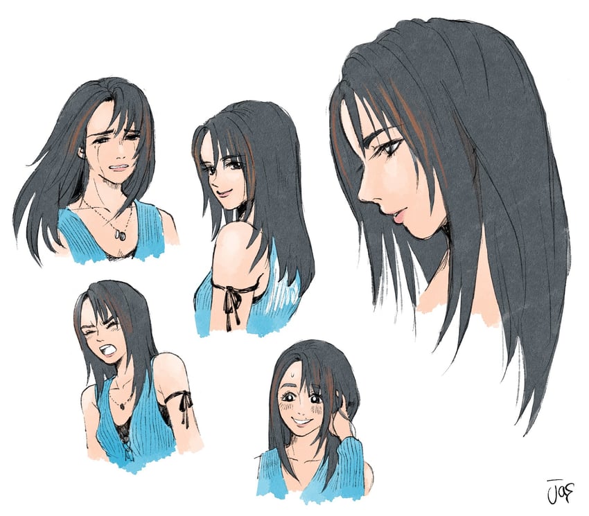 rinoa heartilly (final fantasy and 1 more) drawn by jas_(jasjasjasart)