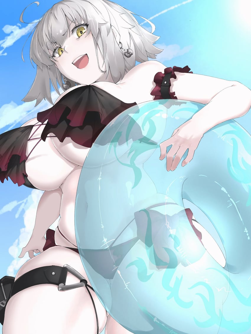 jeanne d'arc alter (fate and 1 more) drawn by ri_o_ne_su
