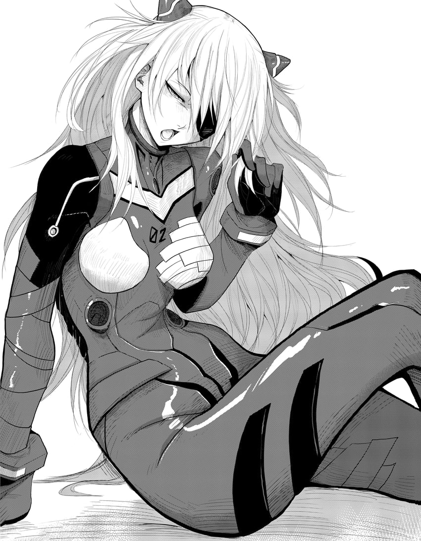 souryuu asuka langley (neon genesis evangelion and 1 more) drawn by jesse_schickler